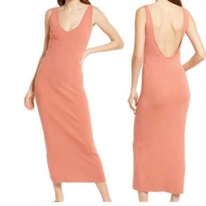 Nwt! Free People midi sweater dress faded coral